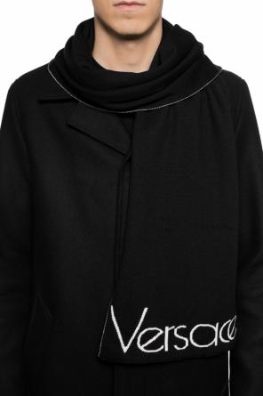 Scarf with logo, zdjęcie 2 Scarf with logo od Versace